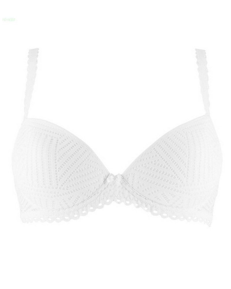 Sujetador preformado Antigel Tressage graphic (Tressage Blanc)