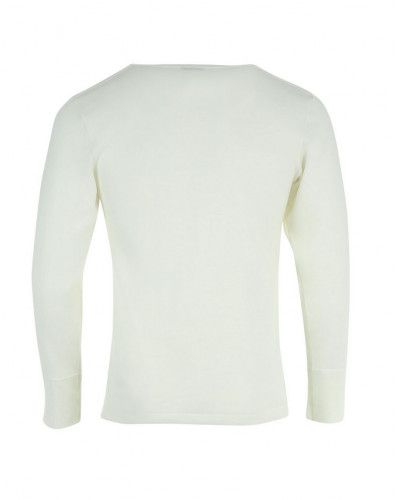 Maillot de corps chaud manches longues Eminence (Blanc cassé)