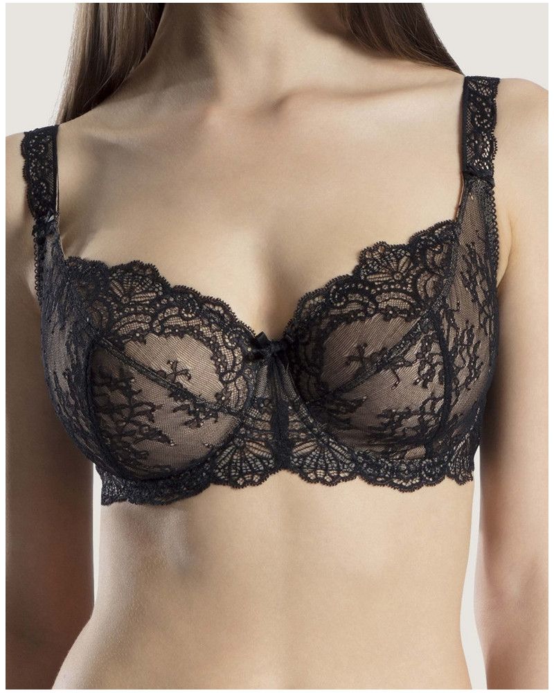 Underwired Bra Aubade Danse des Sens (Black)