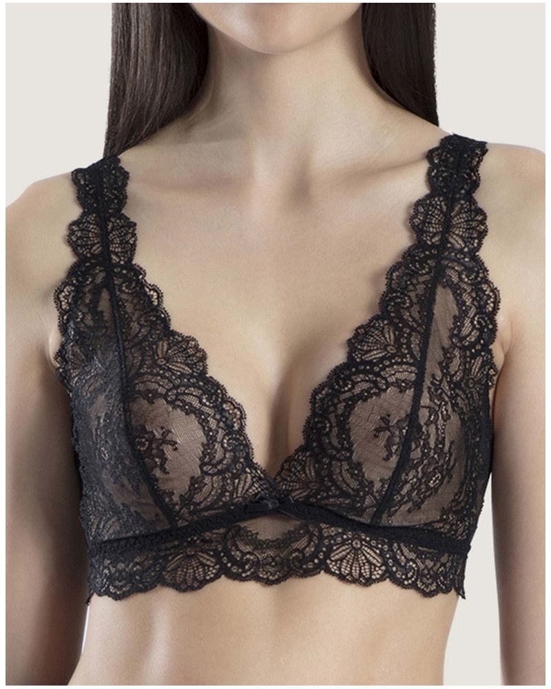 Triangle bralette Aubade Danse des Sens (Black)
