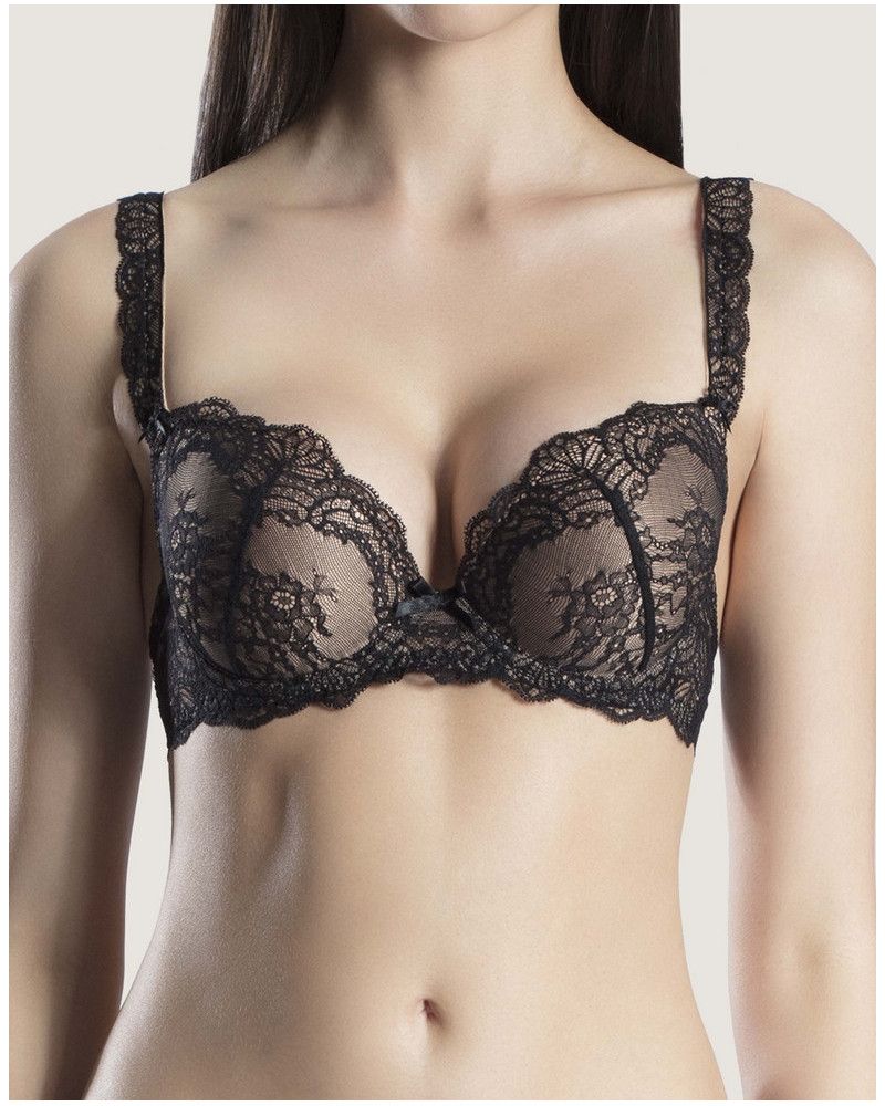 Sujetador preformado Aubade Danse des Sens (Negro)