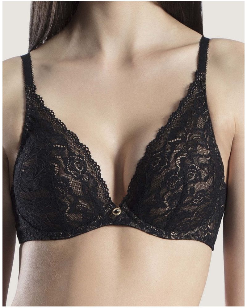 Triangle bra Aubade Rosessence (Black)