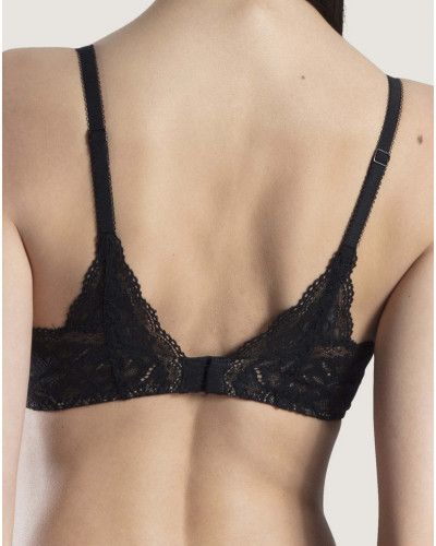 Triangle bra Aubade Rosessence (Black)