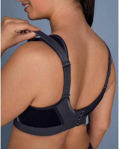 Sport bra Anita Extreme Control (Noir et Gris)