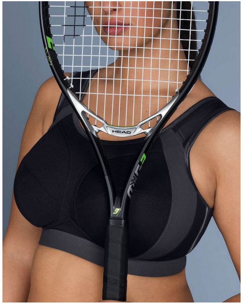 Sport bra Anita Extreme Control (Noir et Gris)