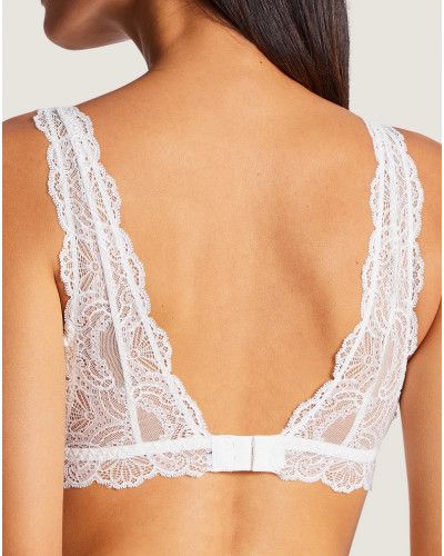 Triangle bralette Aubade Danse des Sens (Opale)