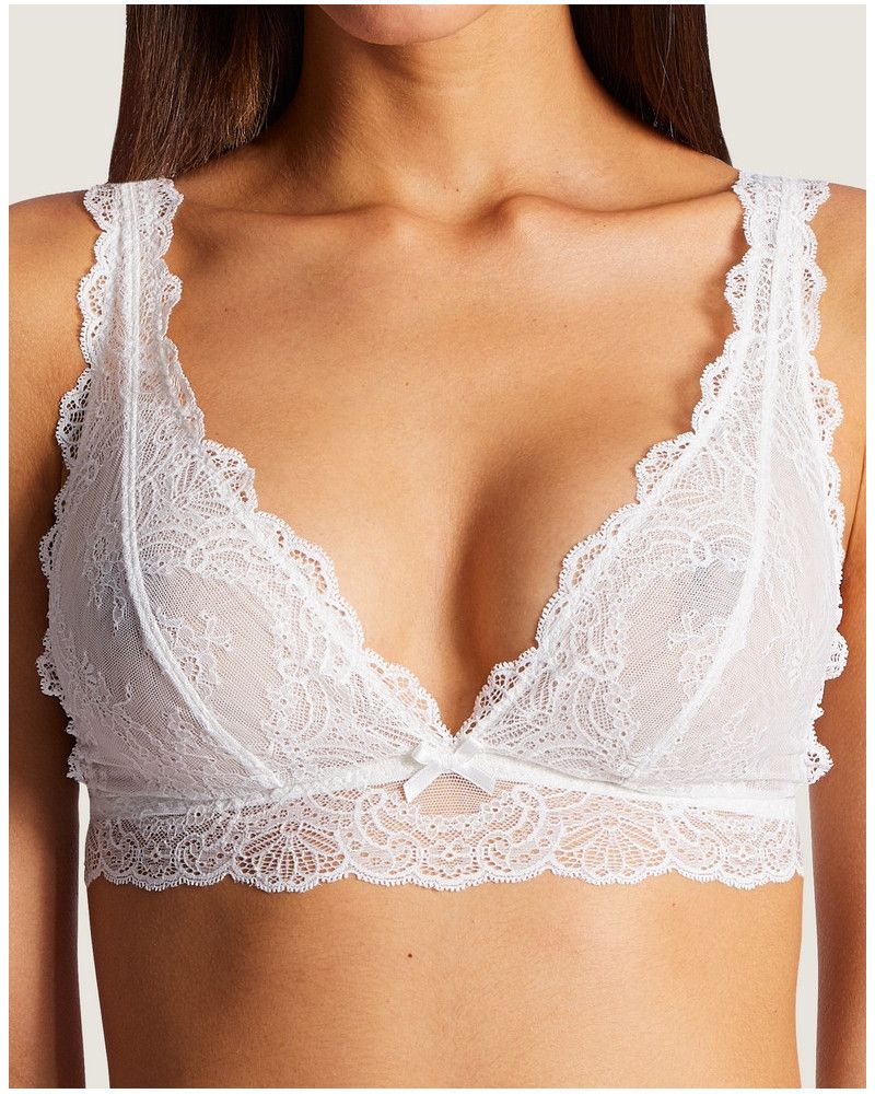 Triangle bralette Aubade Danse des Sens (Opale)