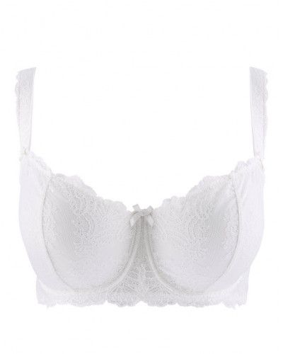 Sujetador corbeille confort Aubade Danse des Sens (Opale)