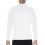 Eminence Natural Warmth T-shirt chimney collar long sleeves (White)