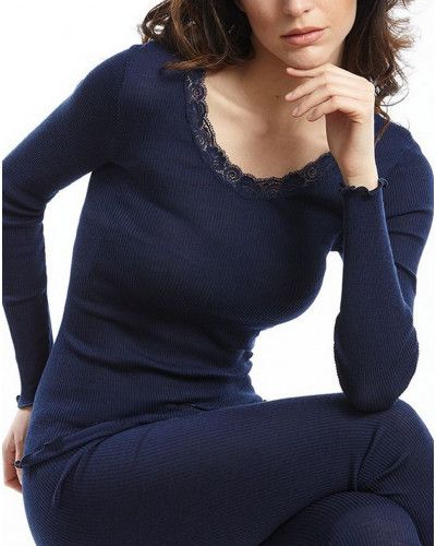 Camiseta Manga Larga Oscalito 3416 (Bleu)