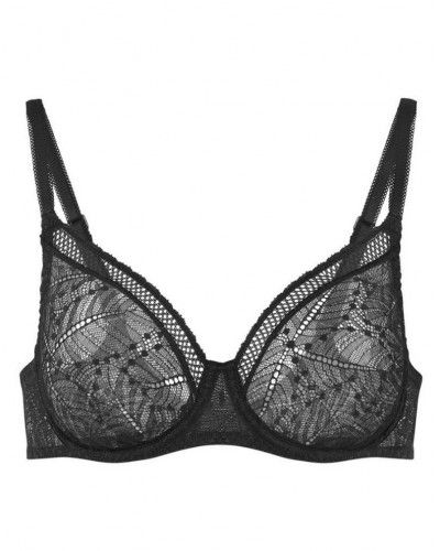 Padded underwired bra Simone Pérèle Comète (Black)