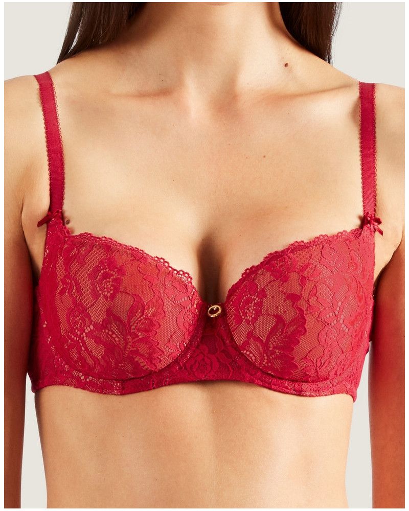 Padded demi-bra Aubade Rosessence (Gala)
