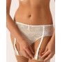 Tanga with removable suspenders Empreinte Ginger (Naturel)