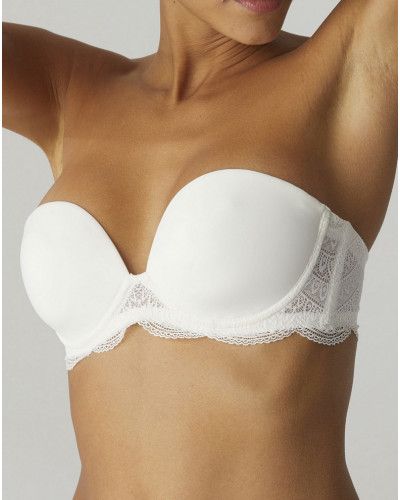 Sujetador sin tirantes Simone Pérèle Karma (Naturel)