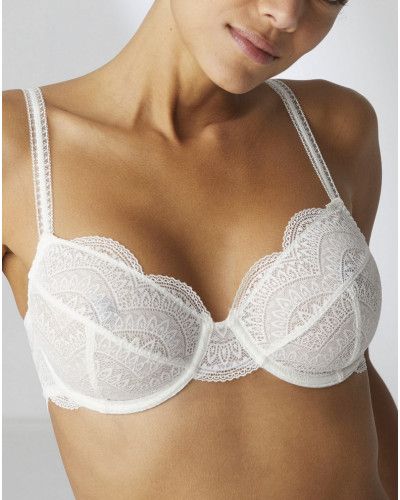 Underwire Bra Simone Pérèle Karma (Naturel)