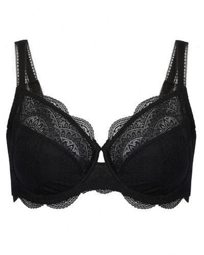 Underwired Comfort Bra Simone Pérèle Karma (Black)