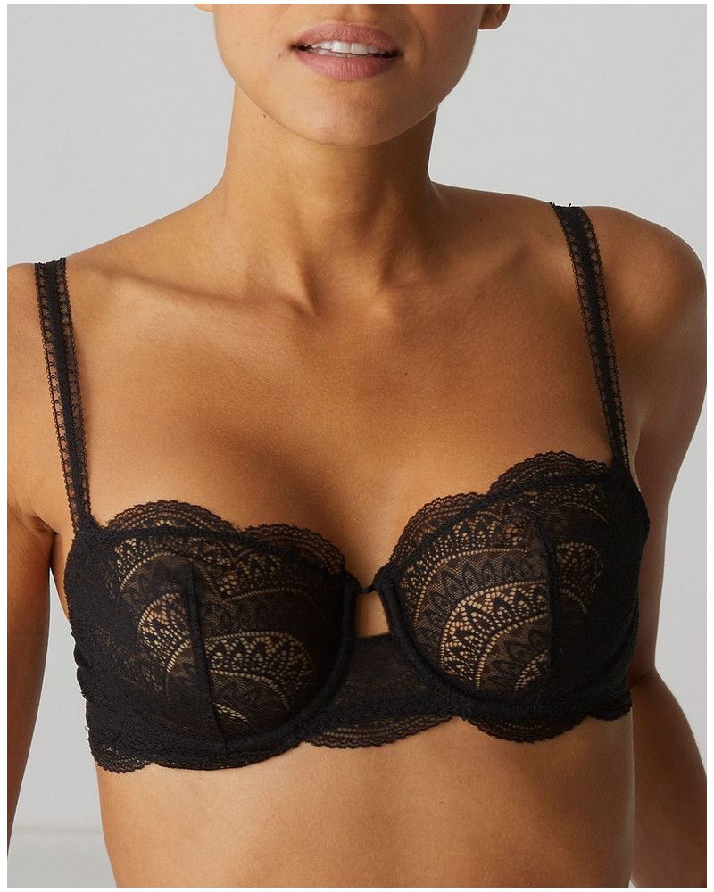 Demi Bra Simone Pérèle Karma (Black)