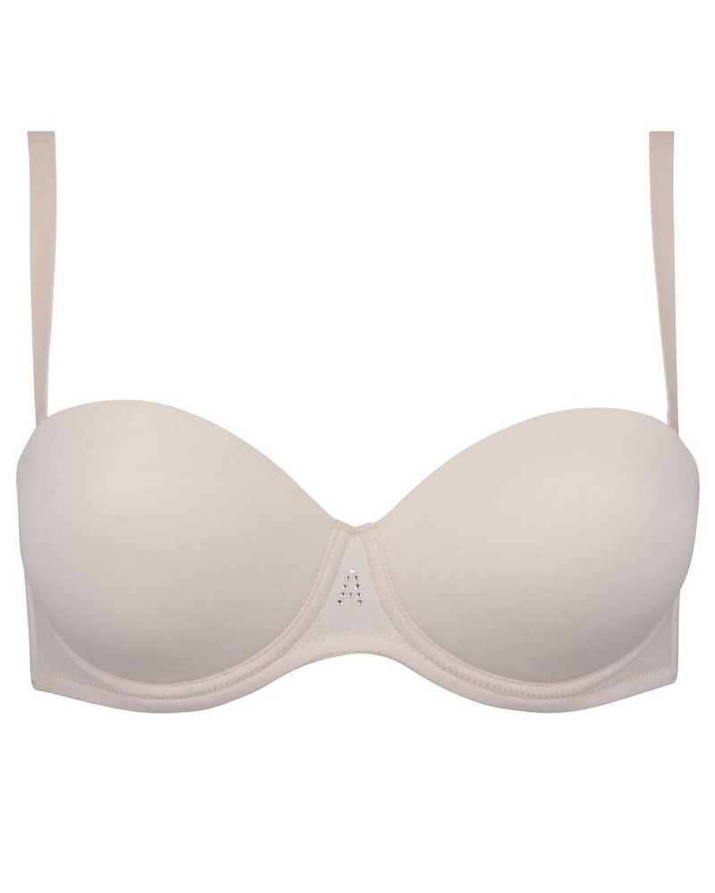 Removable strapless bra Antigel Culte Beauté (Rose Délicat)