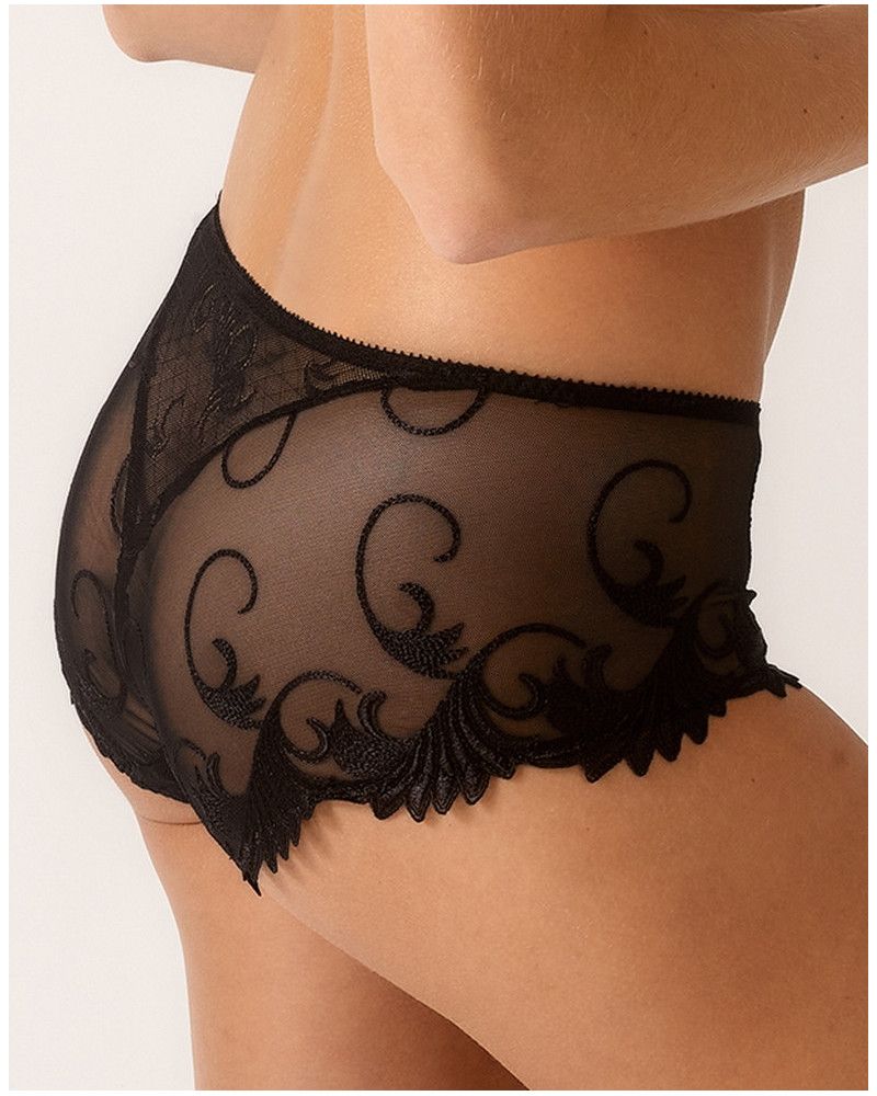 String Empreinte Taille 38 Noir - Réf. 01104, Neuf Avec étiquettes - En Polyamide