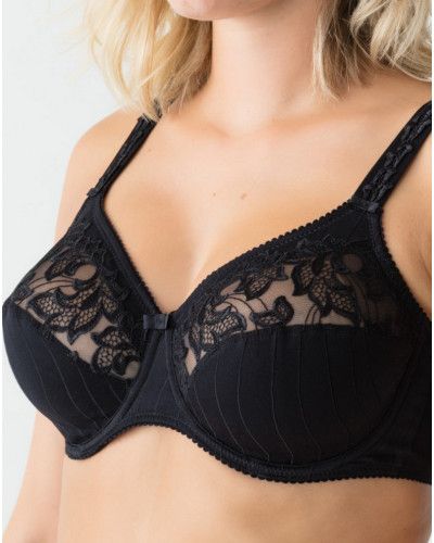 Underwired Bra high support Prima Donna Deauville (Black)