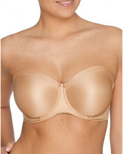Soutien-gorge bandeau Prima Donna Satin (Cognac)