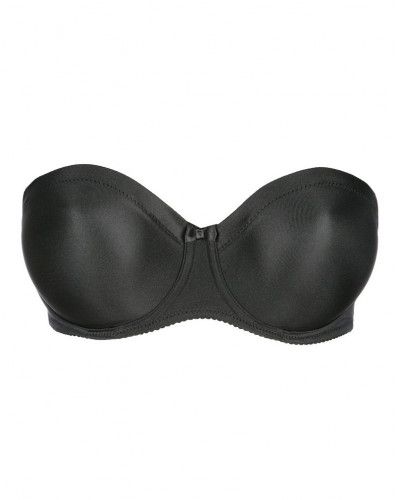 Strapless Bra Prima Donna Satin (Black)
