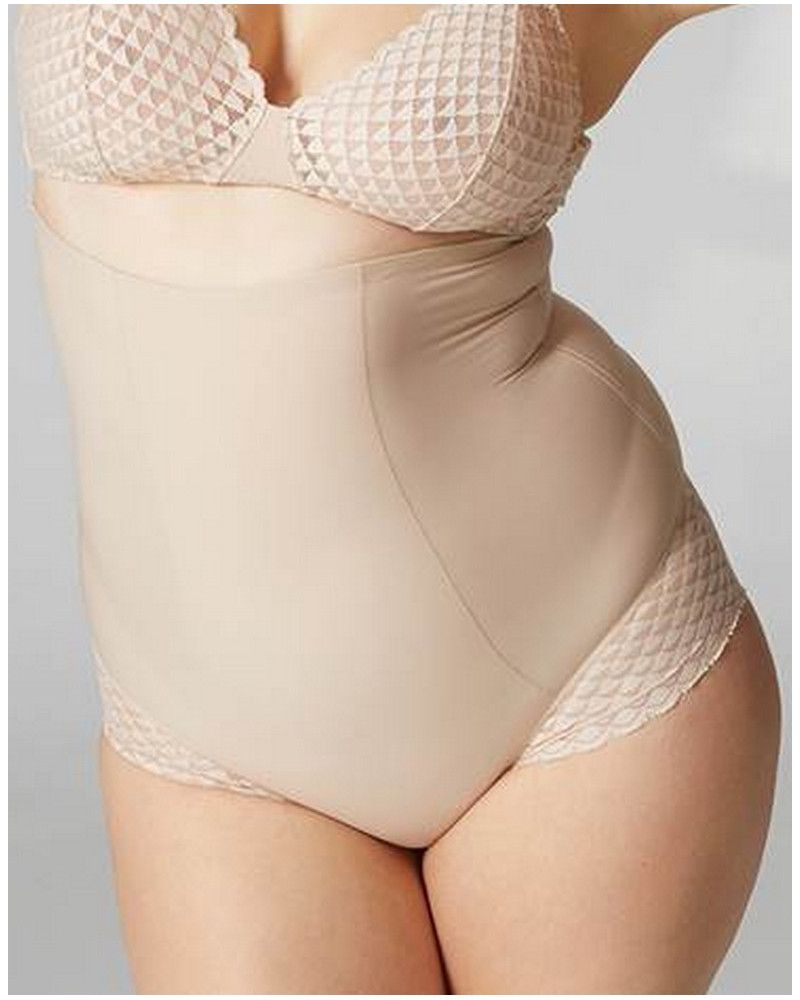 High waisted shaper brief Simone Pérèle Subtile (Peau Rosé)