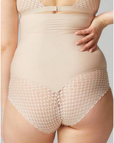 High waisted shaper brief Simone Pérèle Subtile (Peau Rosé)