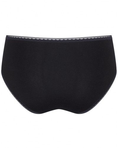 Juego de 2 calzoncillos midi Sloggi GO (Algodón Bio) Negro