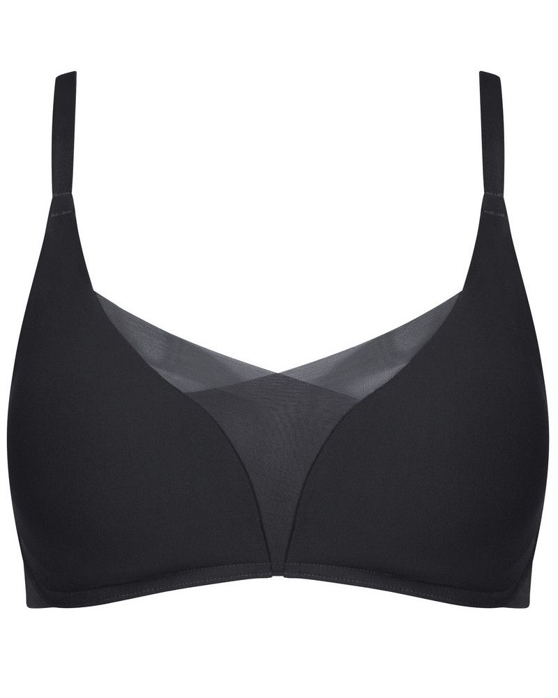 Soutien-gorge Triumph Precious Desire • Sans Armatures • Noir • FR90B/EU75B/UK34B • Style Plongeant