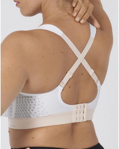 Bra sports Triumph Triaction Cardio Hybrid Lite (White)