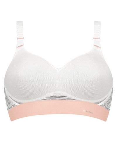 Bra sports Triumph Triaction Cardio Hybrid Lite (White)