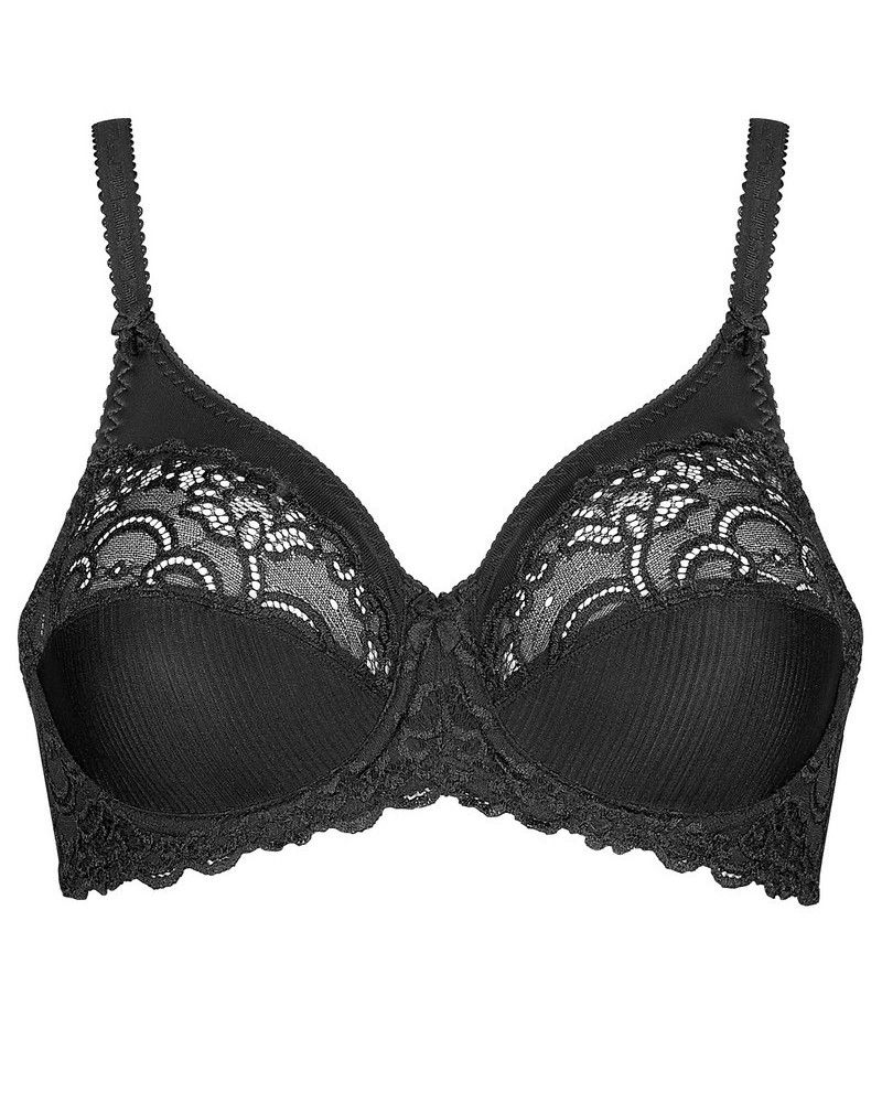 Triumph Soutien-gorge sans armatures rembourré Modern Finesse pour femme, Noir, 38B