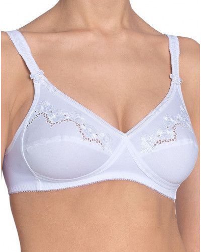 Triumph soutien-gorge sans armature Elasti Cross + Cotton (Blanc)
