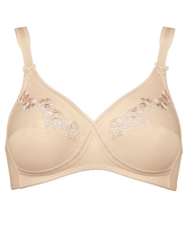 Triumph Soft bra Elasti Cross + Cotton (Peau)