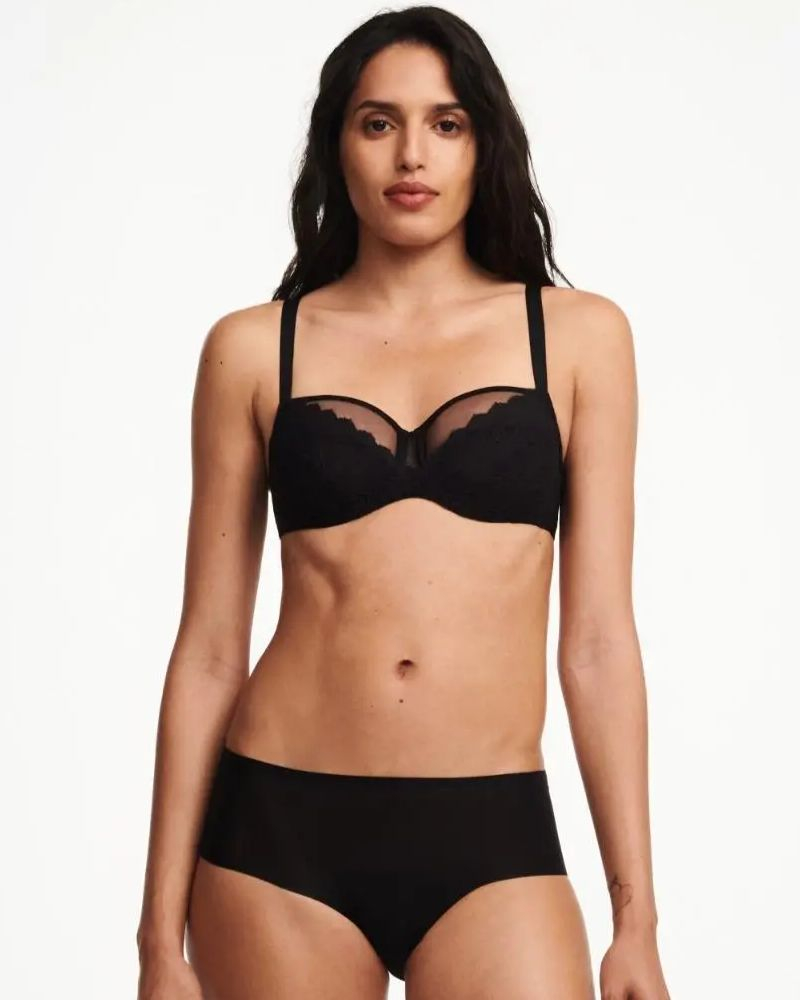 Floral Touch - Chantelle EasyFeel (Negro)