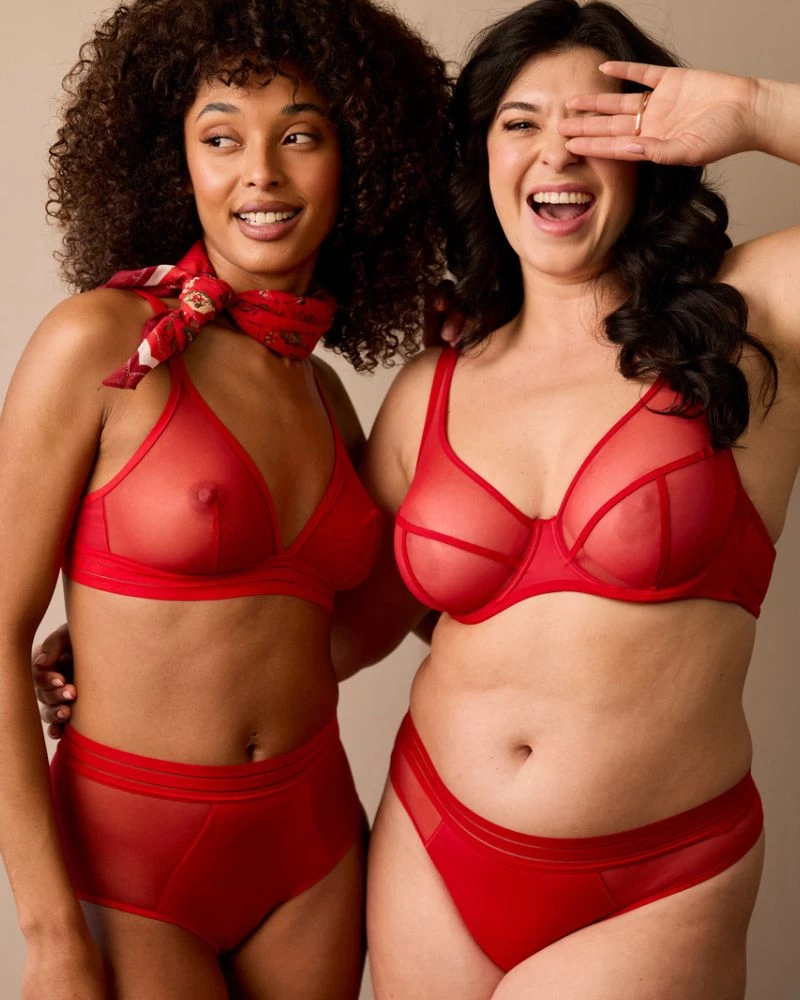 Colección Nufit (Rouge Passion) de Maison Lejaby
