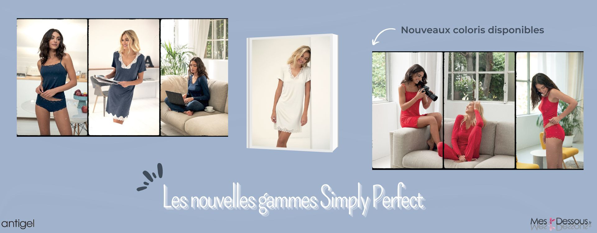 Les nouvelles gammes simply perfect