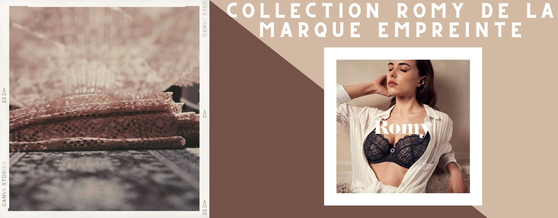 La collection Romy, un des best-seller de la marque Empreinte