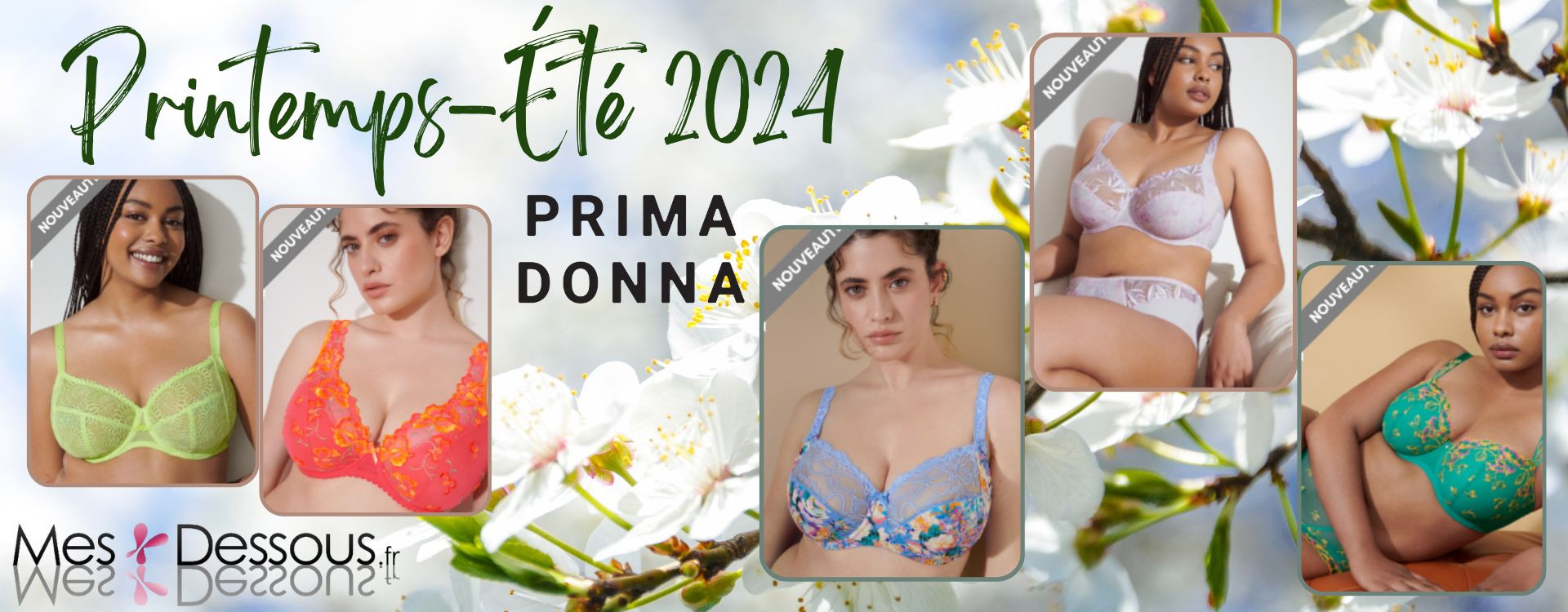 Nouvelles tendances printemps-été 2024 : Prima Donna vous présente ses dernières créations !