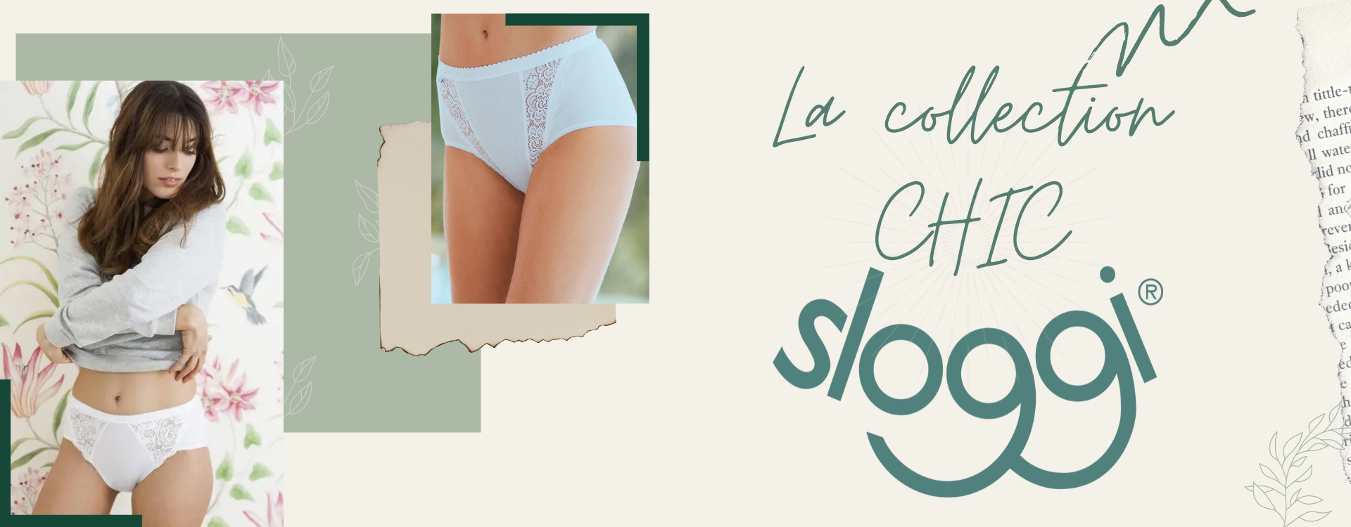 La collection Chic de Sloggi
