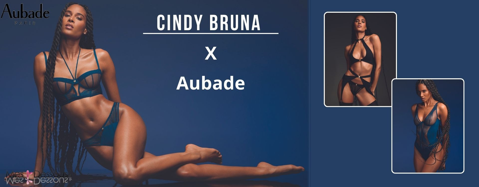 Aubade et Cindy Bruna : Une Collaboration Élégante pour la Collection Sumptuous Waves