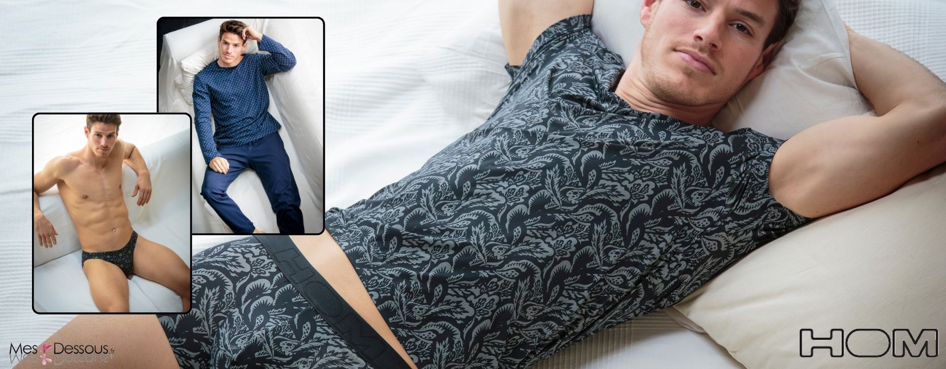 Confort et Élégance : Découvrez les Nouveautés Hom en Sous-vêtements et Pyjamas