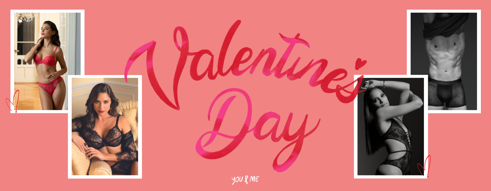 La lingerie parfaite pour une Saint-Valentin inoubliable !