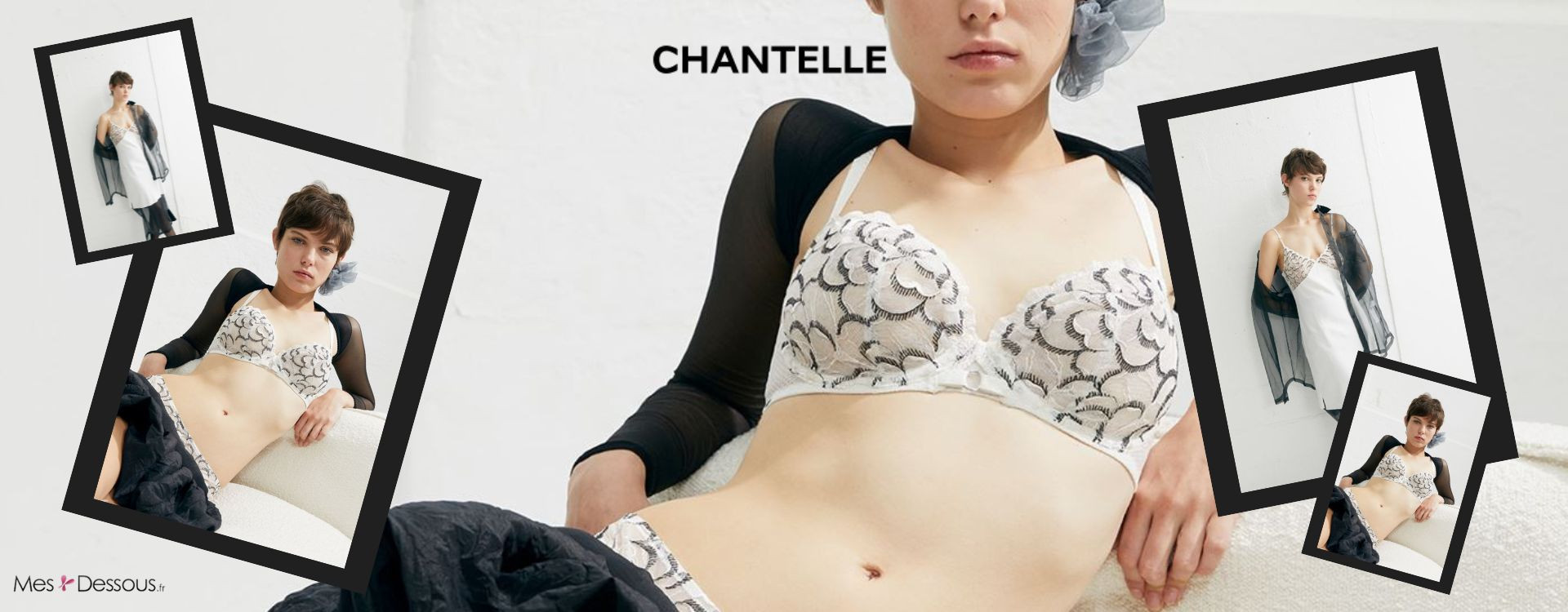 Nouvelle Collection Chantelle Fleurs : L’Élégance du Milk et Noir