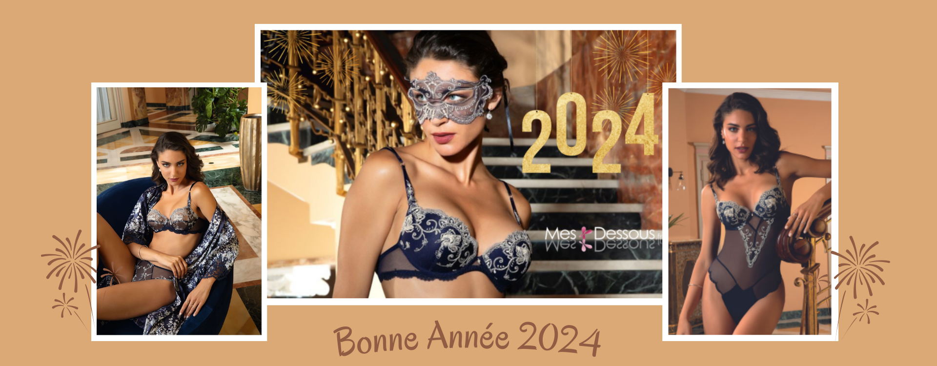Bonne Année 2024  : Une Nouvelle Année Scintillante dans l'Univers Intime de la Lingerie