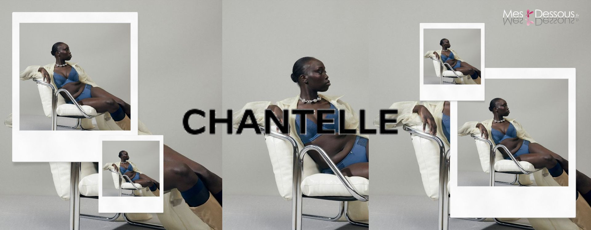 Nouvelle Collection Chantelle Orangerie Dream : Le Charme Éclatant du Bleu Jeans
