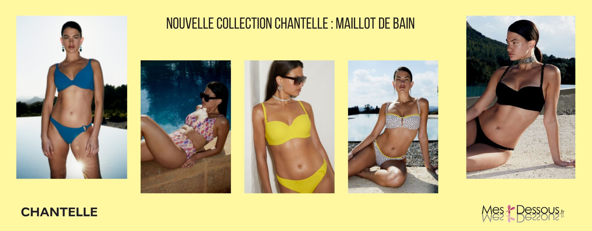 Élégance Sublime : La Collection de Maillots de Bain Chantelle pour un Été Inoubliable
