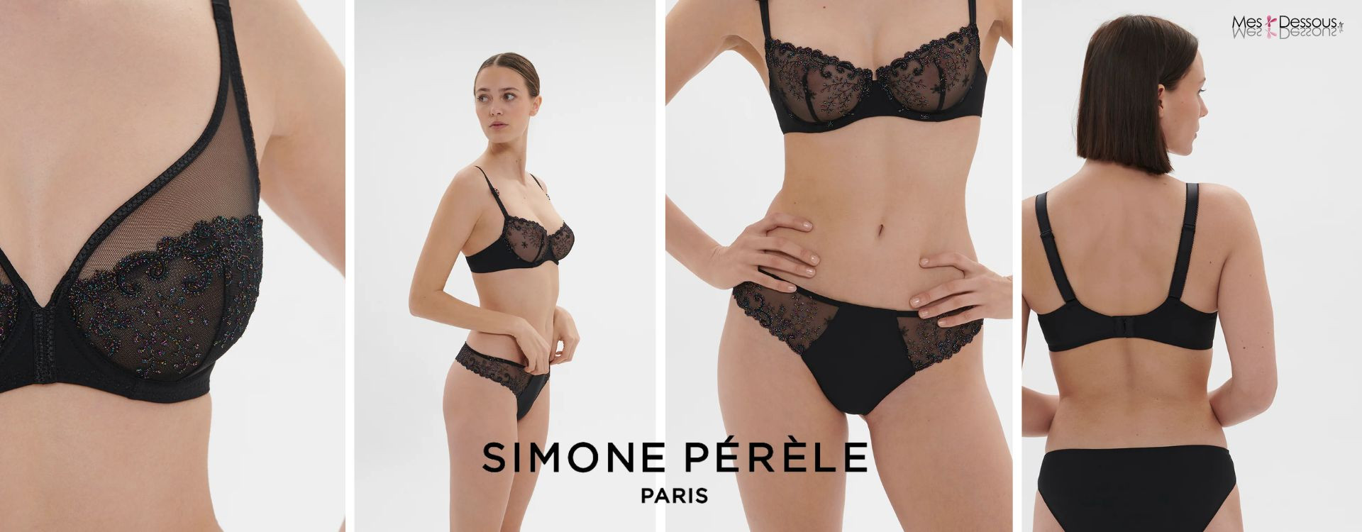 Osez le Noir Gem de la collection Délice par Simone Pérèle