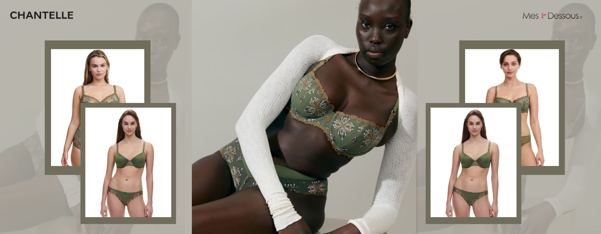 Nouvelle Collection Chantelle Champs-Elysées : Le Charme Audacieux du Kiwi